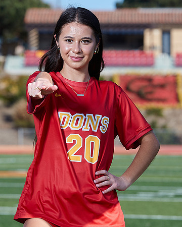 Cathedral Catholic Girls Varisty Soccer Team Media Day