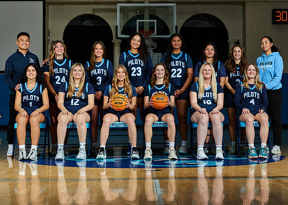 Academy of Our Lady of Peace Varsity Basketball Team Media Day
