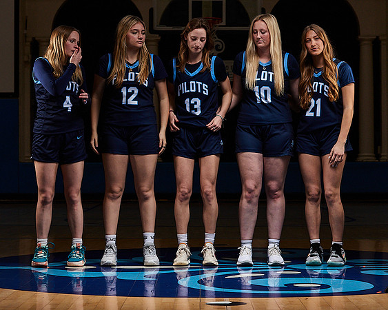 Academy of Our Lady of Peace Varsity Basketball Team Media Day