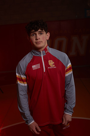 2023 Catherdal Catholic Boys Seniors Varsity Wrestling Team