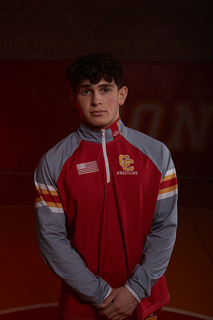 2023 Catherdal Catholic Boys Seniors Varsity Wrestling Team