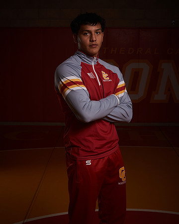 2023 Catherdal Catholic Boys Seniors Varsity Wrestling Team
