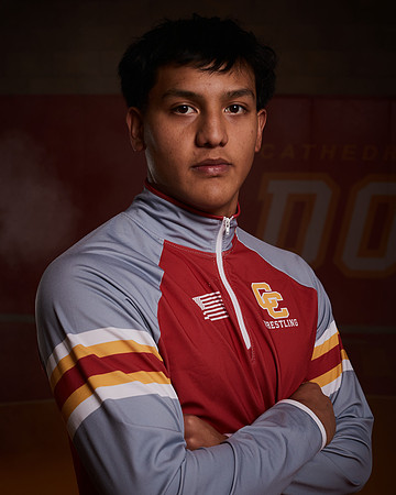 2023 Catherdal Catholic Boys Seniors Varsity Wrestling Team