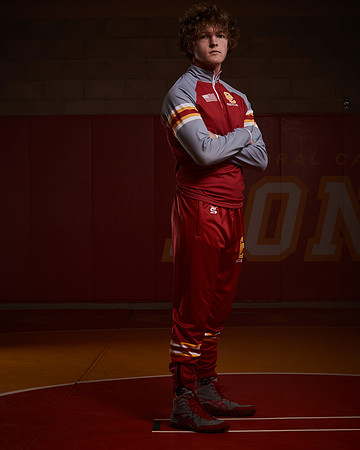 2023 Catherdal Catholic Boys Seniors Varsity Wrestling Team