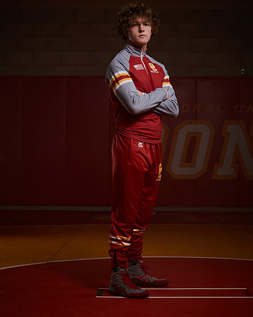 2023 Catherdal Catholic Boys Seniors Varsity Wrestling Team