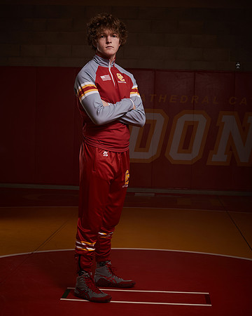 2023 Catherdal Catholic Boys Seniors Varsity Wrestling Team