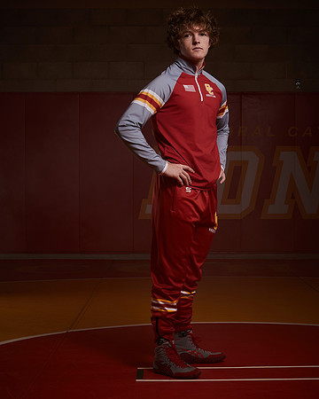 2023 Catherdal Catholic Boys Seniors Varsity Wrestling Team