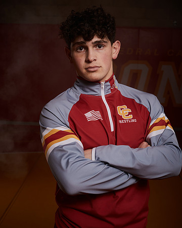 2023 Catherdal Catholic Boys Seniors Varsity Wrestling Team