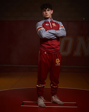 2023 Catherdal Catholic Boys Seniors Varsity Wrestling Team