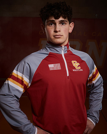 2023 Catherdal Catholic Boys Seniors Varsity Wrestling Team