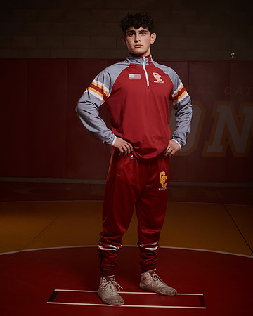 2023 Catherdal Catholic Boys Seniors Varsity Wrestling Team