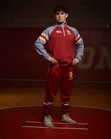 2023 Catherdal Catholic Boys Seniors Varsity Wrestling Team