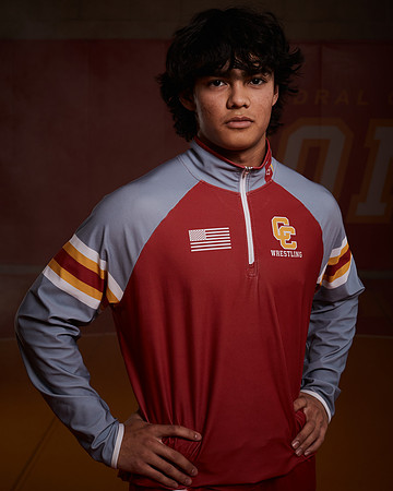 2023 Catherdal Catholic Boys Seniors Varsity Wrestling Team