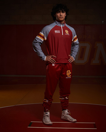2023 Catherdal Catholic Boys Seniors Varsity Wrestling Team