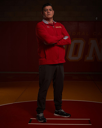 2023 Catherdal Catholic Boys Seniors Varsity Wrestling Team