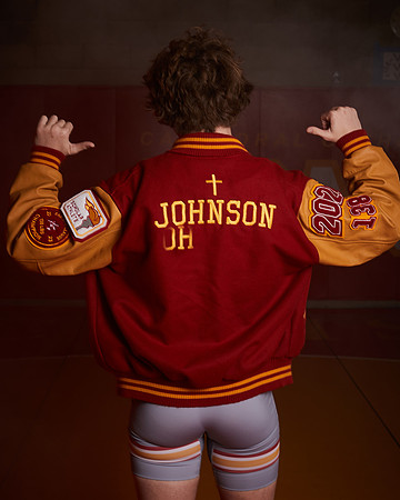 2023 Catherdal Catholic Boys Seniors Varsity Wrestling Team