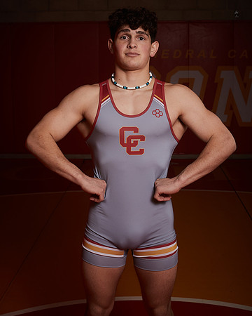 2023 Catherdal Catholic Boys Seniors Varsity Wrestling Team