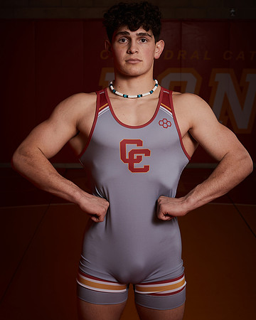 2023 Catherdal Catholic Boys Seniors Varsity Wrestling Team