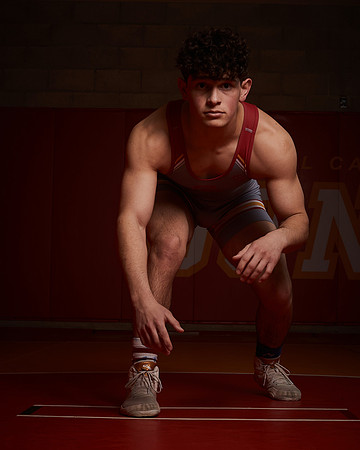 2023 Catherdal Catholic Boys Seniors Varsity Wrestling Team