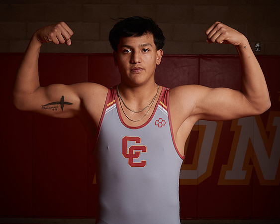 2023 Catherdal Catholic Boys Seniors Varsity Wrestling Team