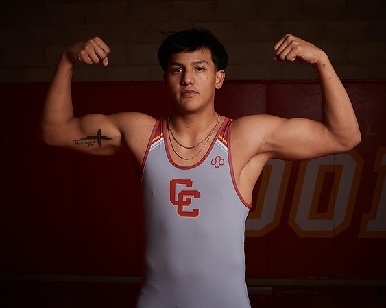 2023 Catherdal Catholic Boys Seniors Varsity Wrestling Team