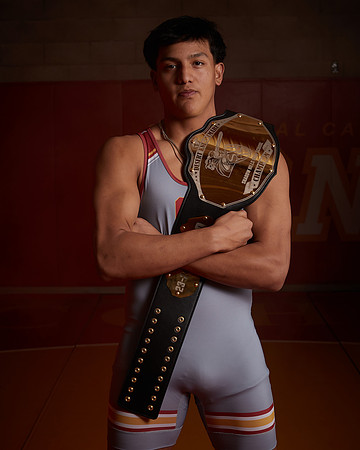 2023 Catherdal Catholic Boys Seniors Varsity Wrestling Team