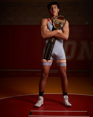 2023 Catherdal Catholic Boys Seniors Varsity Wrestling Team