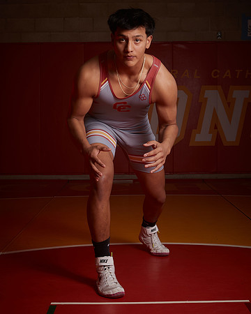 2023 Catherdal Catholic Boys Seniors Varsity Wrestling Team