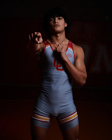 2023 Catherdal Catholic Boys Seniors Varsity Wrestling Team