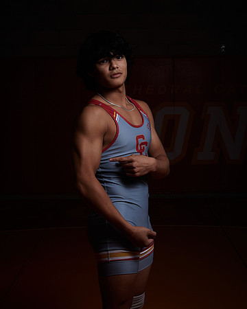 2023 Catherdal Catholic Boys Seniors Varsity Wrestling Team