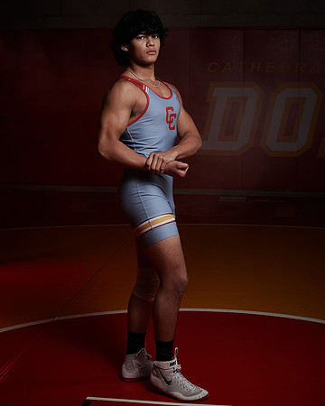 2023 Catherdal Catholic Boys Seniors Varsity Wrestling Team