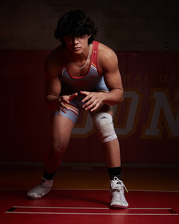2023 Catherdal Catholic Boys Seniors Varsity Wrestling Team