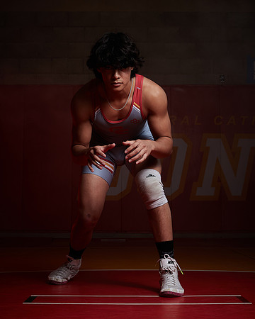 2023 Catherdal Catholic Boys Seniors Varsity Wrestling Team