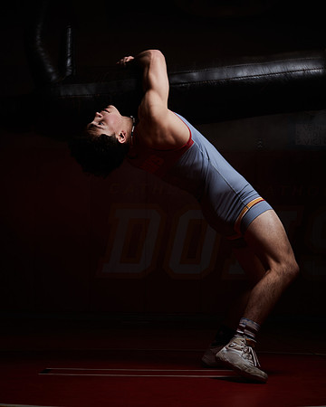 2023 Catherdal Catholic Boys Seniors Varsity Wrestling Team