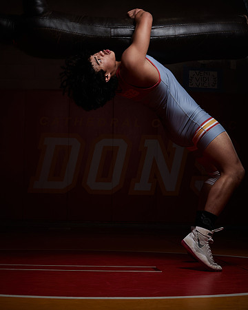 2023 Catherdal Catholic Boys Seniors Varsity Wrestling Team