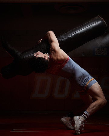 2023 Catherdal Catholic Boys Seniors Varsity Wrestling Team