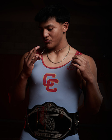2023 Catherdal Catholic Boys Seniors Varsity Wrestling Team