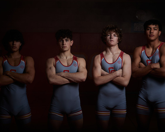 2023 Catherdal Catholic Boys Seniors Varsity Wrestling Team