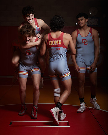 2023 Catherdal Catholic Boys Seniors Varsity Wrestling Team