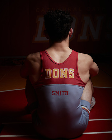 2023 Catherdal Catholic Boys Seniors Varsity Wrestling Team