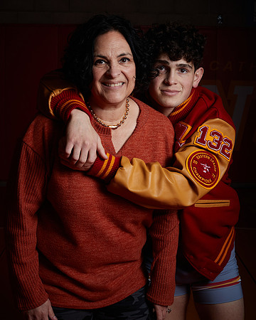 2023 Catherdal Catholic Boys Seniors Varsity Wrestling Team