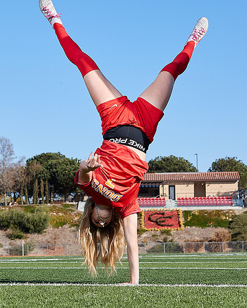 Cathedral Catholic Girls Varisty Soccer Team Media Day
