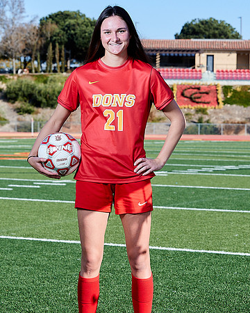 Cathedral Catholic Girls Varisty Soccer Team Media Day