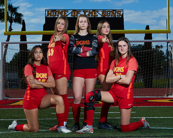 Girls Soccer Media Day