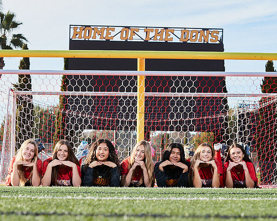 Cathedral Catholic Girls Varisty Soccer Team Media Day