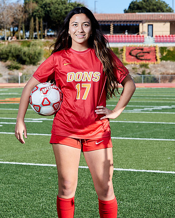 Cathedral Catholic Girls Varisty Soccer Team Media Day