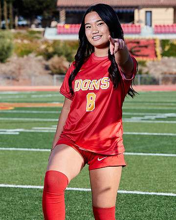 Cathedral Catholic Girls Varisty Soccer Team Media Day