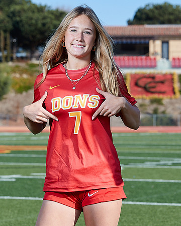 Cathedral Catholic Girls Varisty Soccer Team Media Day