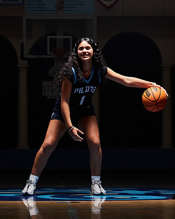 Academy of Our Lady of Peace Varsity Basketball Team Media Day