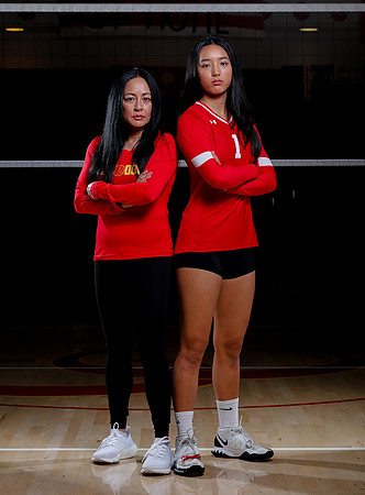Cathedral Catholic Varsity Volleyball Team Portraits